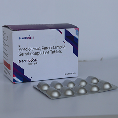 aceclofenac and paracetamol serratiopeptidase tablets